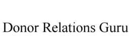 DONOR RELATIONS GURU trademark