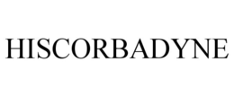 HISCORBADYNE trademark