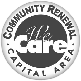 · COMMUNITY RENEWAL · WE CARE CAPITAL AREA trademark