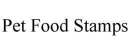 PET FOOD STAMPS trademark