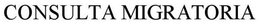 CONSULTA MIGRATORIA trademark
