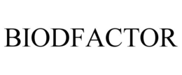 BIODFACTOR trademark