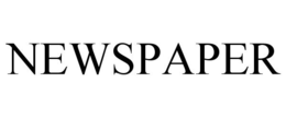 NEWSPAPER trademark
