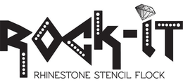 ROCK-IT RHINESTONE STENCIL FLOCK trademark