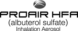 PROAIR HFA (ALBUTEROL SULFATE) INHALATION AEROSOL trademark