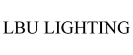 LBU LIGHTING trademark