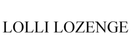 LOLLI LOZENGE trademark