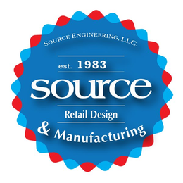 SOURCE ENGINEERING, LLC. EST. 1983 SOURCE RETAIL DESIGN & MANUFACTURING trademark