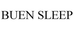 BUEN SLEEP trademark