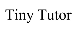 TINY TUTOR trademark