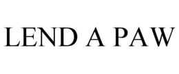 LEND A PAW trademark