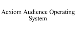 ACXIOM AUDIENCE OPERATING SYSTEM trademark