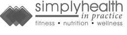 SIMPLYHEALTH IN PRACTICE FITNESS · NUTRITION · WELLNESS trademark