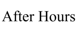 AFTER HOURS trademark