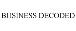 BUSINESS DECODED trademark