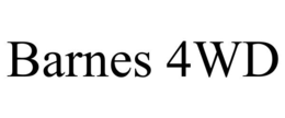 BARNES 4WD trademark