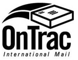 ONTRAC INTERNATIONAL MAIL trademark