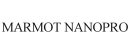 MARMOT NANOPRO trademark