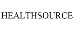 HEALTHSOURCE trademark