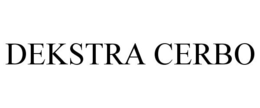 DEKSTRA CERBO trademark