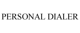 PERSONAL DIALER trademark