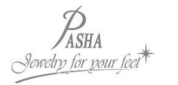 PASHA JEWELRY FOR YOUR FEET trademark