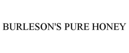 BURLESON'S PURE HONEY trademark