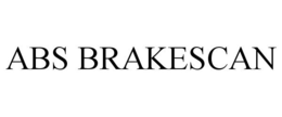 ABS BRAKESCAN trademark