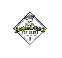 HOLLAPENO HOT SAUCE A DEADLY GOOD BLEND trademark