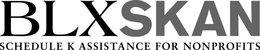 BLXSKAN SCHEDULE K ASSISTANCE FOR NONPROFITS trademark