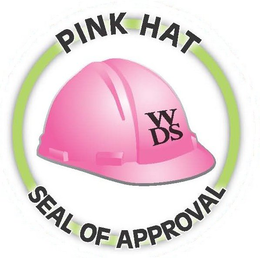 WDS PINK HAT SEAL OF APPROVAL trademark