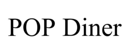 POP DINER trademark