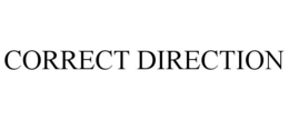CORRECT DIRECTION trademark