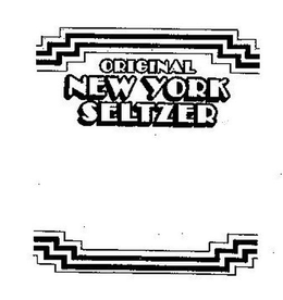 ORIGINAL NEW YORK SELTZER trademark