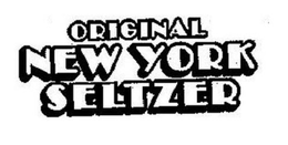 ORIGINAL NEW YORK SELTZER trademark