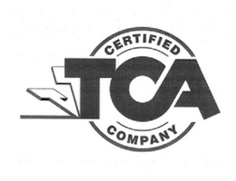 TCA CERTIFIED COMPANY trademark