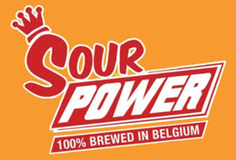 SOUR POWER 100% BREWED IN BELGIUM trademark