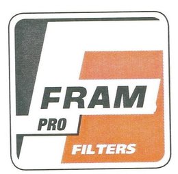 F FRAM PRO FILTERS trademark