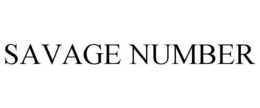SAVAGE NUMBER trademark