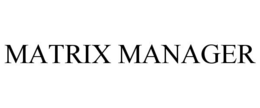 MATRIX MANAGER trademark