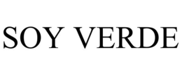 SOY VERDE trademark