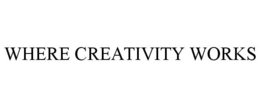 WHERE CREATIVITY WORKS trademark