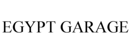 EGYPT GARAGE trademark
