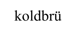 KOLDBRÜ trademark