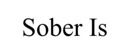 SOBER IS trademark
