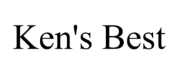 KEN'S BEST trademark
