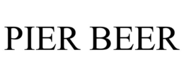 PIER BEER trademark