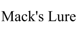 MACK'S LURE trademark