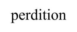 PERDITION trademark