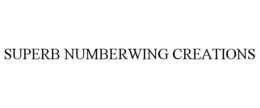 SUPERB NUMBERWING CREATIONS trademark